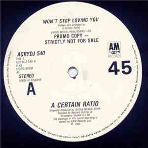 A Certain Ratio - Won't Stop Loving You download free A Certain Ratio - Won't Stop Loving You download mp3 flac
