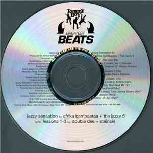 Afrika Bambaataa + The Jazzy 5 / Double Dee + Steinski - Jazzy Sensation b/w Lessons 1-3 download free
