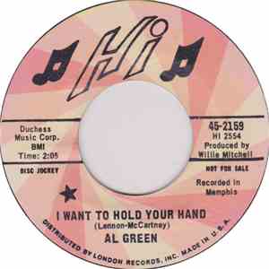 Al Green - Want To Hold Your Hand / What Am I Gonna Do With Myself download free
