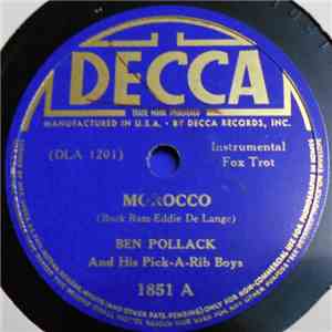 Ben Pollack And His Pick-A-Rib Boys - Morocco / Nobody's Gonna Take You From Me download free