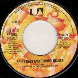 Billie Jo Spears - Rainy Days And Stormy Nights / Everyday I Have To Cry download free