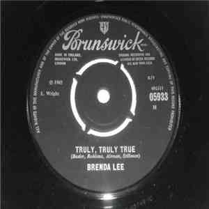 Brenda Lee - Truly, Truly, True / I Still Miss Someone download free Brenda Lee - Truly, Truly, True / I Still Miss Someone download mp3 flac