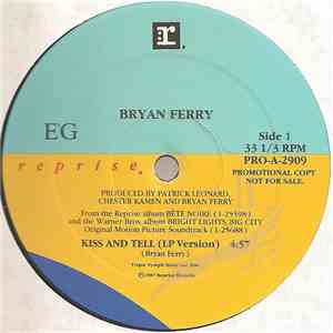 Bryan Ferry - Kiss And Tell download mp3 flac