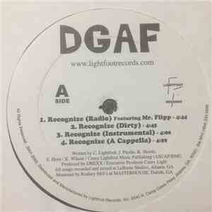 DGAF - Recognize/Bounce That Thang download free