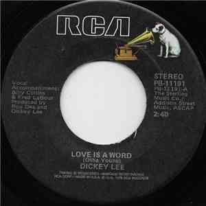 Dickey Lee - Love Is A Word download mp3 flac