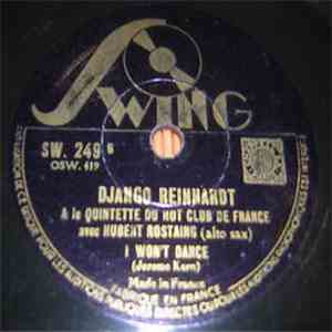 Django Reinhardt & Le Quintette Du Hot Club De France Avec Hubert Rostaing - On The Sunny Side Of The Street / I Won't Dance download free