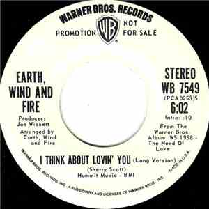 Earth, Wind And Fire - I Think About Lovin' You download free