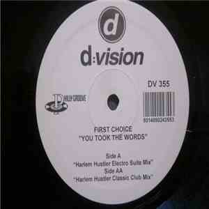 First Choice - You Took The Words download free