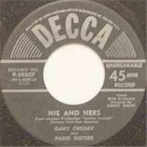 Gary Crosby  & The Paris Sisters - Truly / His And Hers download free