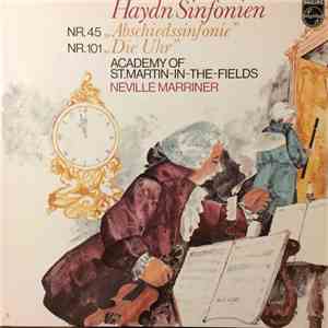 Haydn - Academy Of St. Martin-in-the-Fields, Neville Marriner - Haydn Sinfonien (No. 45 "Abschiedssinfonie" / No. 101 "Die Uhr") download free
