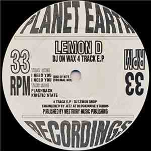 Lemon D - DJ On Wax 4 Track E.P download free Lemon D - DJ On Wax 4 Track E.P download mp3 flac