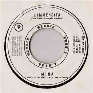 Mina  / Giorgio Gaber - L'Immensità / La Libertà Di Ridere download mp3 flac