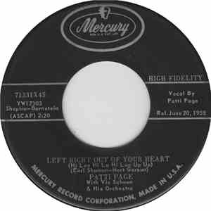 Patti Page With Vic Schoen & His Orchestra - Left Right Out Of Your Heart (Hi Lee Hi Lo Hi Lup Up Up) / Longing To Hold You Again download free