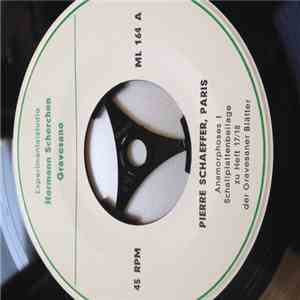 Pierre Schaeffer - Anamorphoses I & II download mp3 flac Pierre Schaeffer - Anamorphoses I & II download free