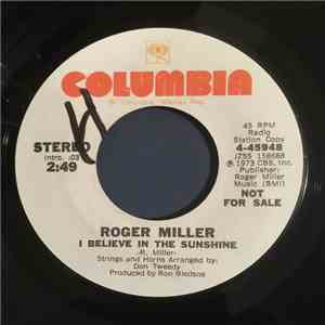 Roger Miller - I Believe In The Sunshine download free