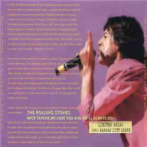 The Rolling Stones - Mick Taylor, We Love You And We'll Always Do! download mp3 flac