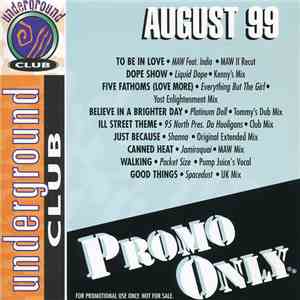 Various - Promo Only Underground Club: August 99 download free