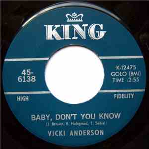 Vicki Anderson - Baby Don't You Know / The Feeling Is Real download free